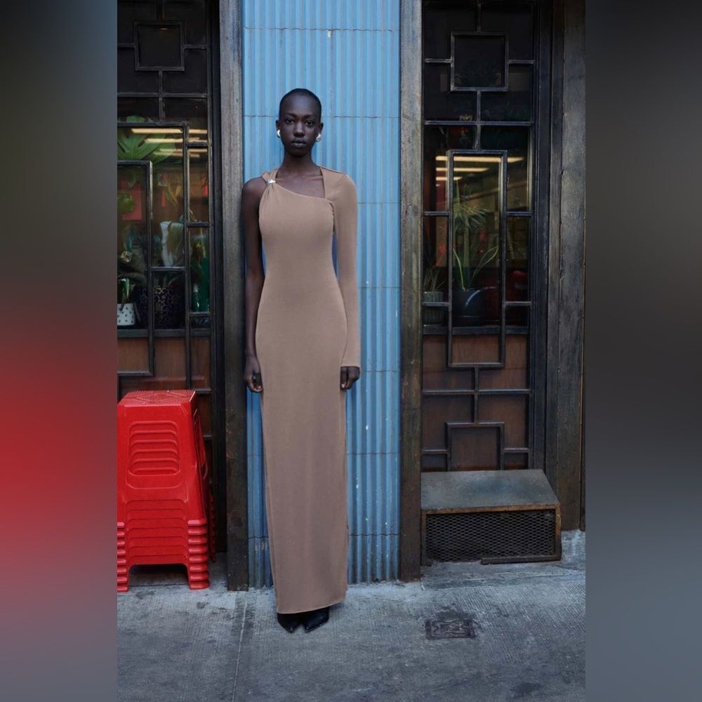 NWT BAOBAB Brooklyn Maxi Dress in Chai - Picture 5 of 14